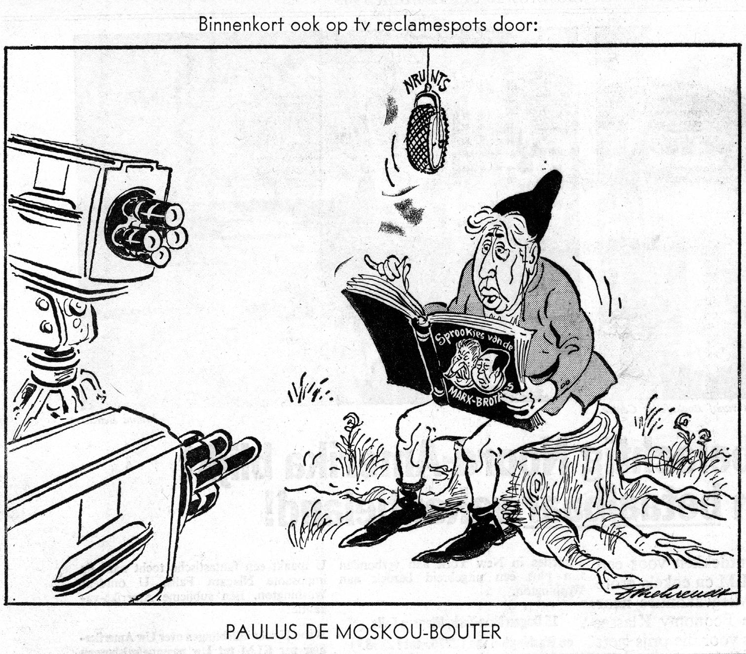 Binnenkort ook op tv reclamespots door: