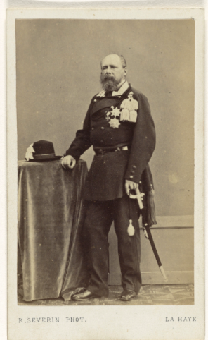 "Portret van koning Willem III, RP-F-1994-62-48" by Rijksmuseum is marked with CC0 1.0.