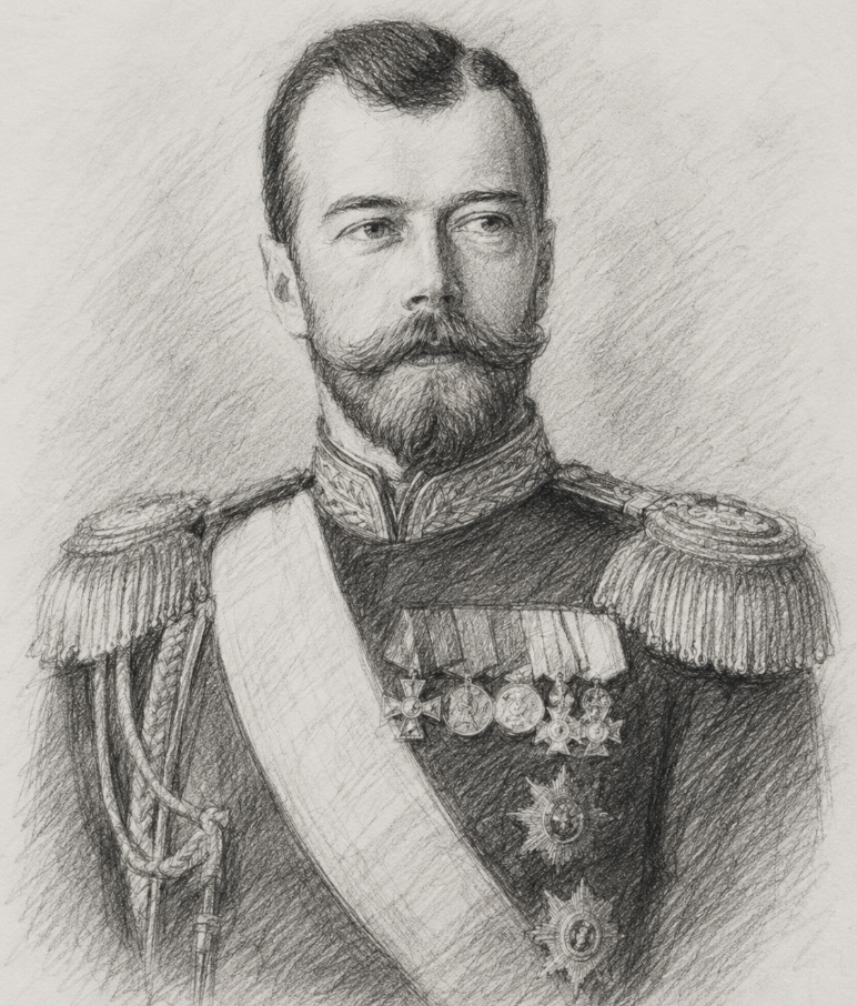Tsaar Nicolaas II