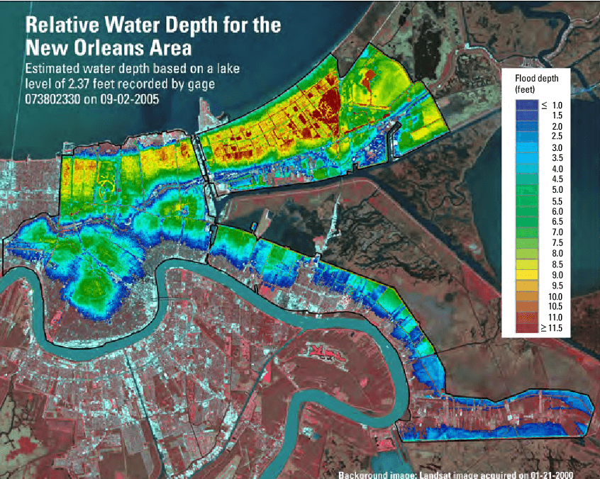 Effecten van orkaan Katrina op New Orleans