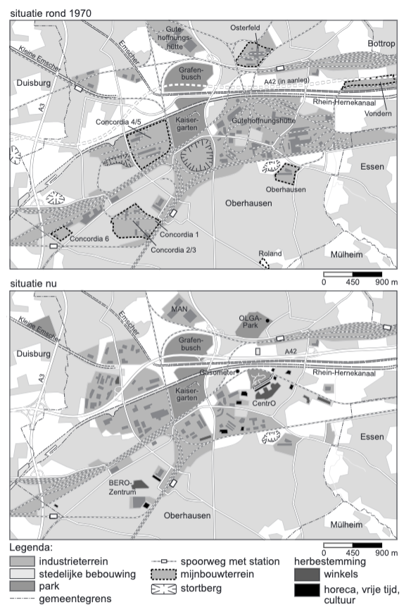 Stedelijke vernieuwing, Oberhausen (Duitsland)