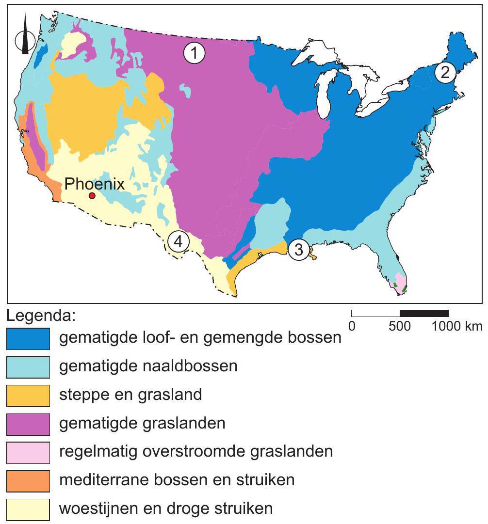 Natuurlijke landschappen in de Verenigde Staten