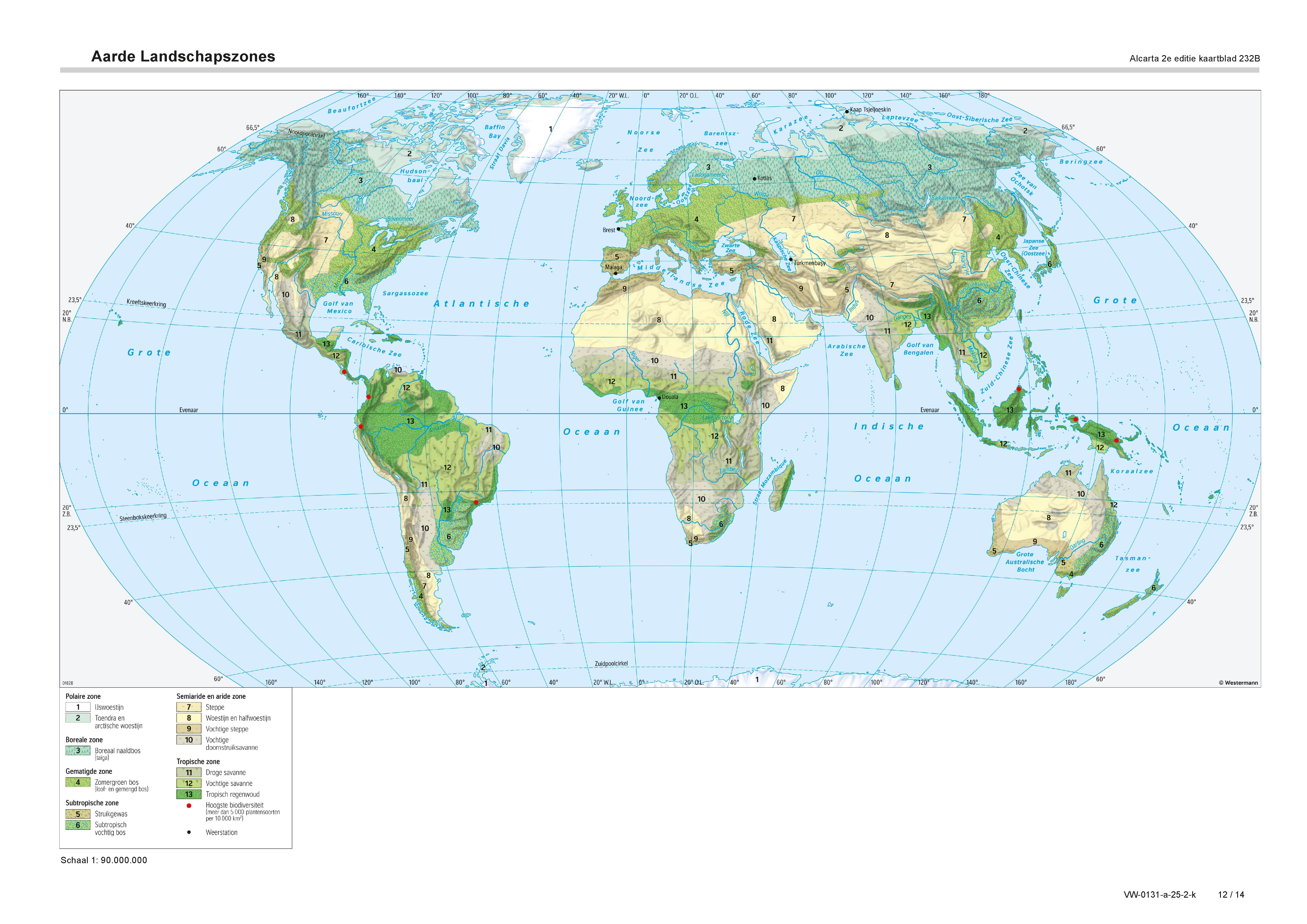 Aarde Landschapszones
