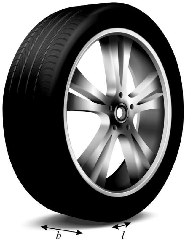 figuur 1, licht beladen auto