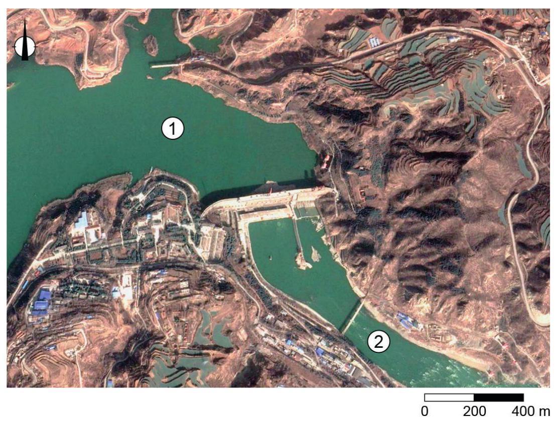 De Sanmenxia stuwdam