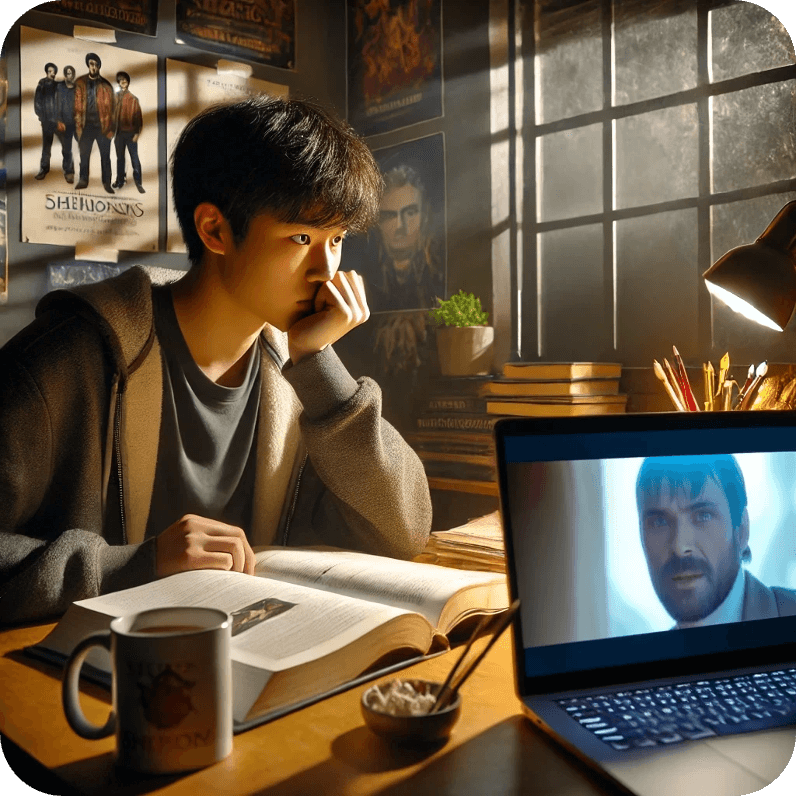 Je doet ook aan impulscontrole als je moet leren en een nieuwe aflevering van je serie staat online.