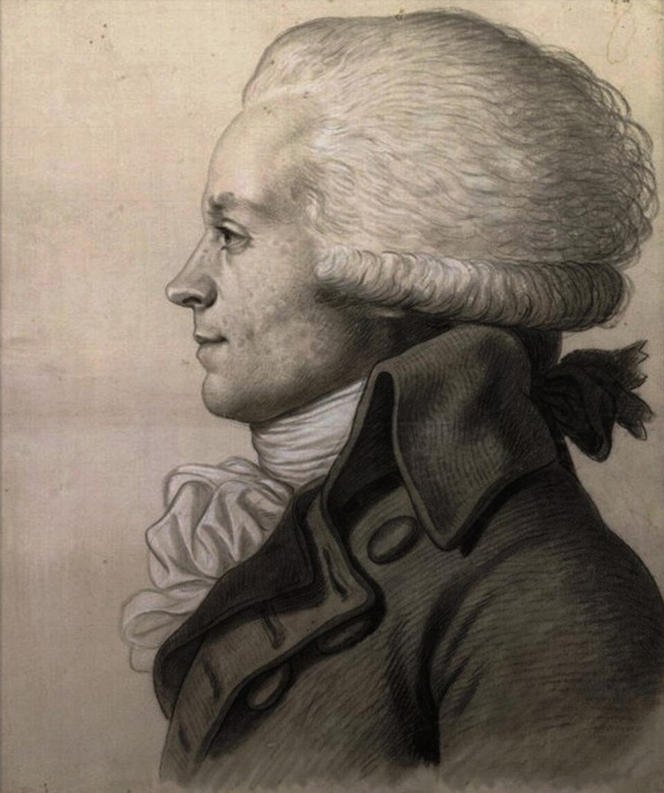 Maximilien Robespierre. https://commons.wikimedia.org/wiki/File:Robespierre_-_physionotrace.jpg