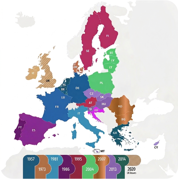 Groei van de Europese Unie