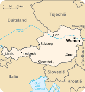 Oostenrijk als 'landlocked' land