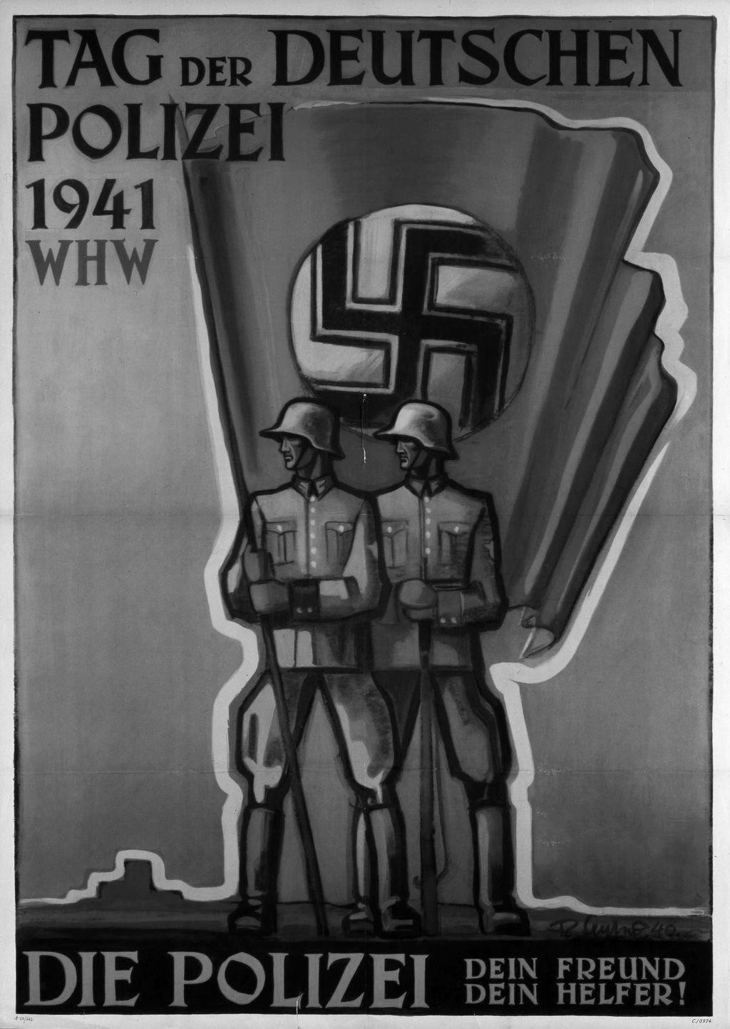 Een poster uit 1941