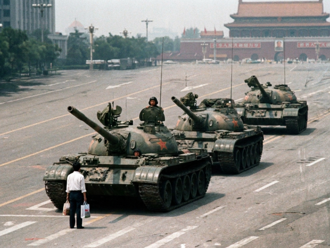 'Tank Man'-foto