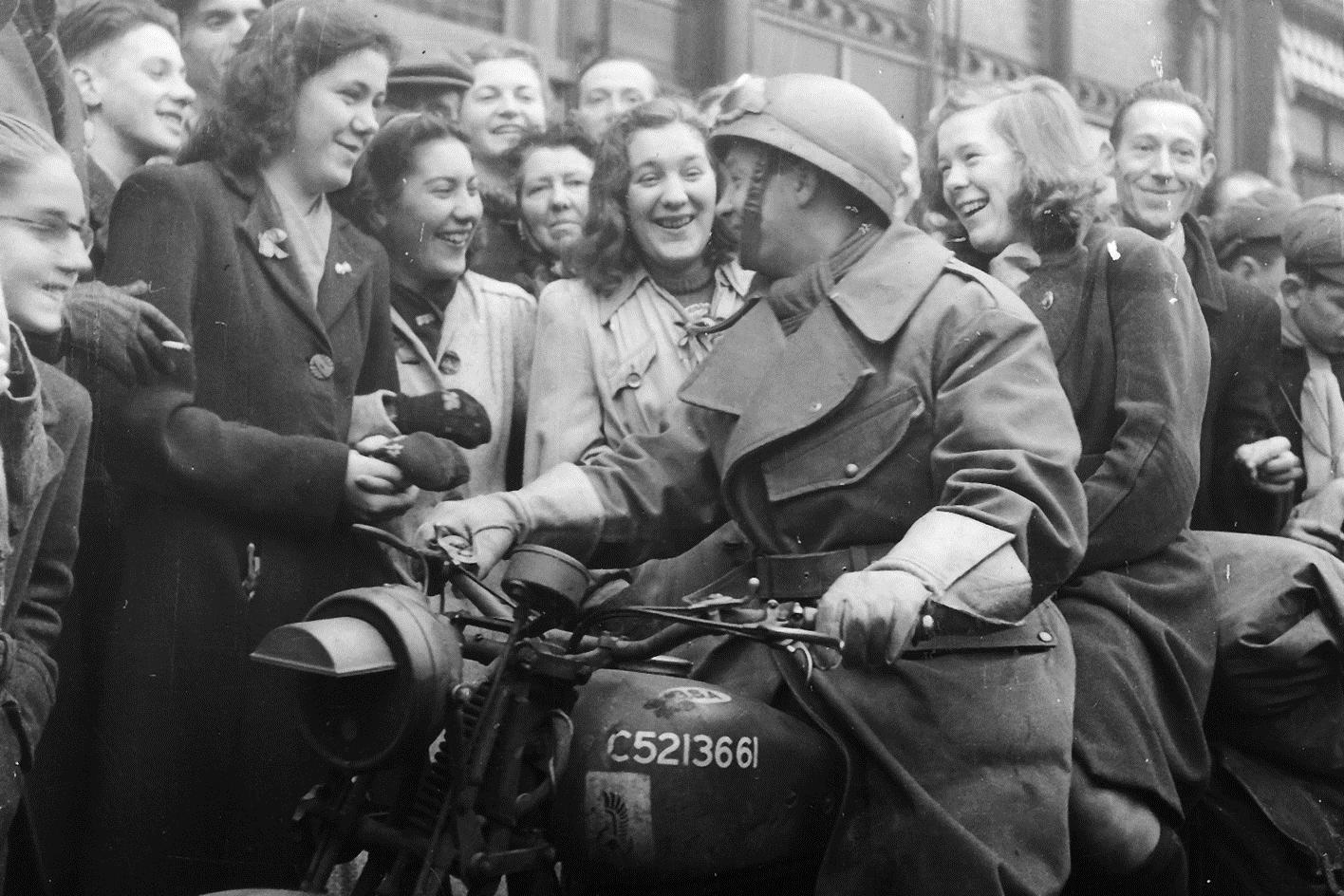 Een Poolse soldaat in het noorden van Nederland