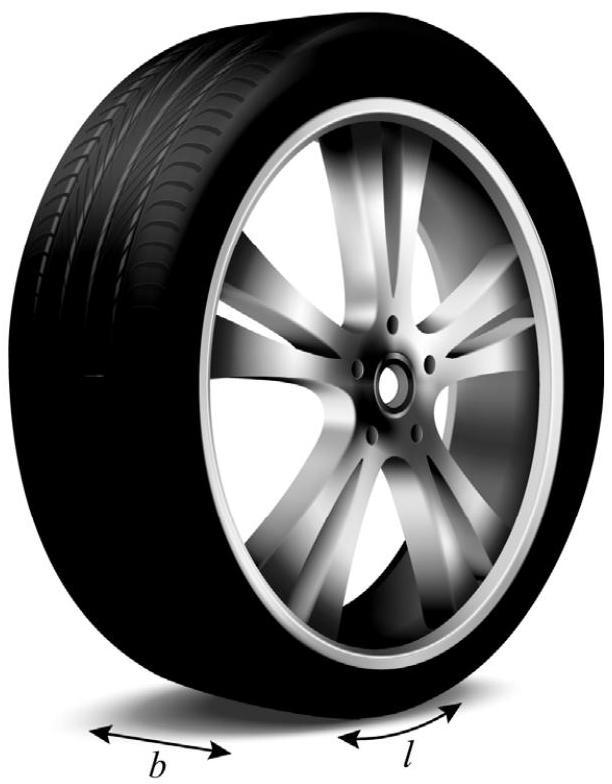 figuur 1, zwaar beladen auto