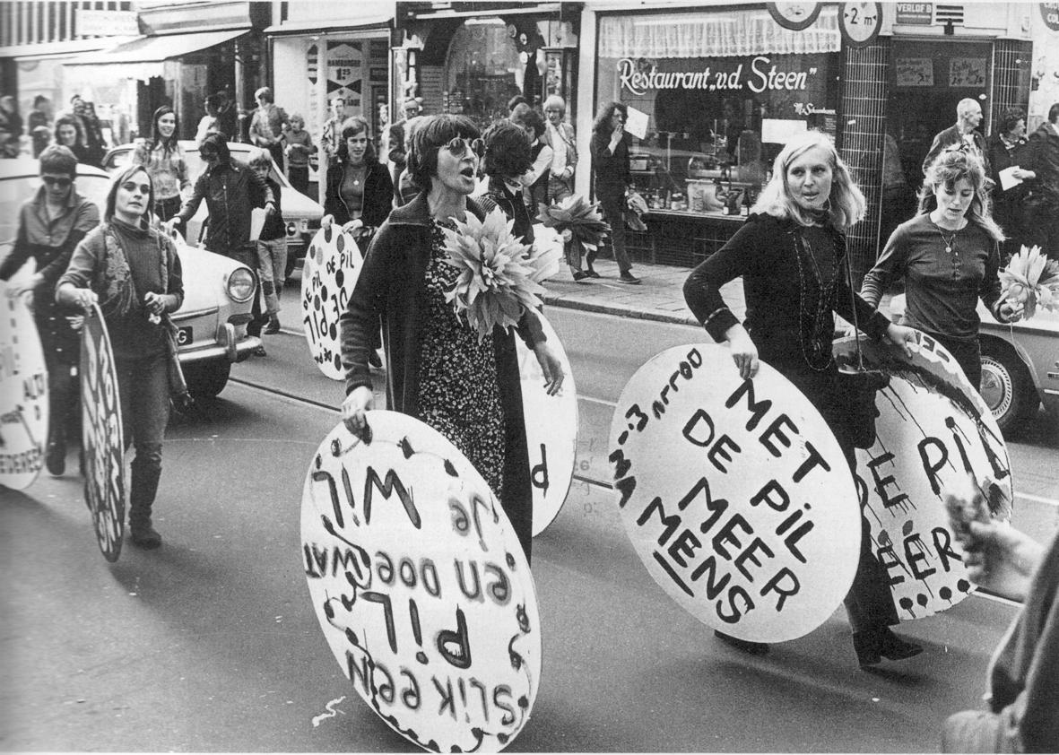 foto 2: Demonstratie in Nederland (1970)