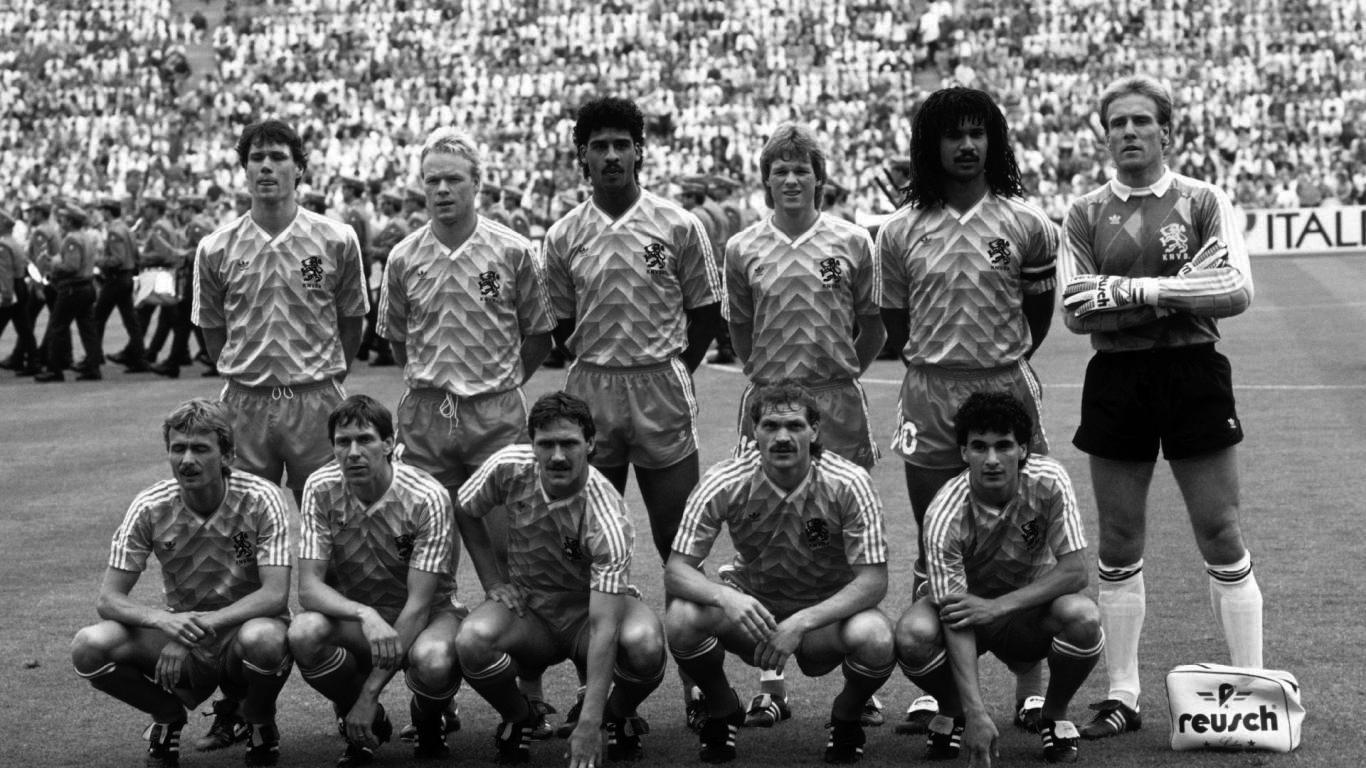 foto 3: Het Nederlands elftal (1988)