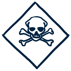 Symbool 5: giftig