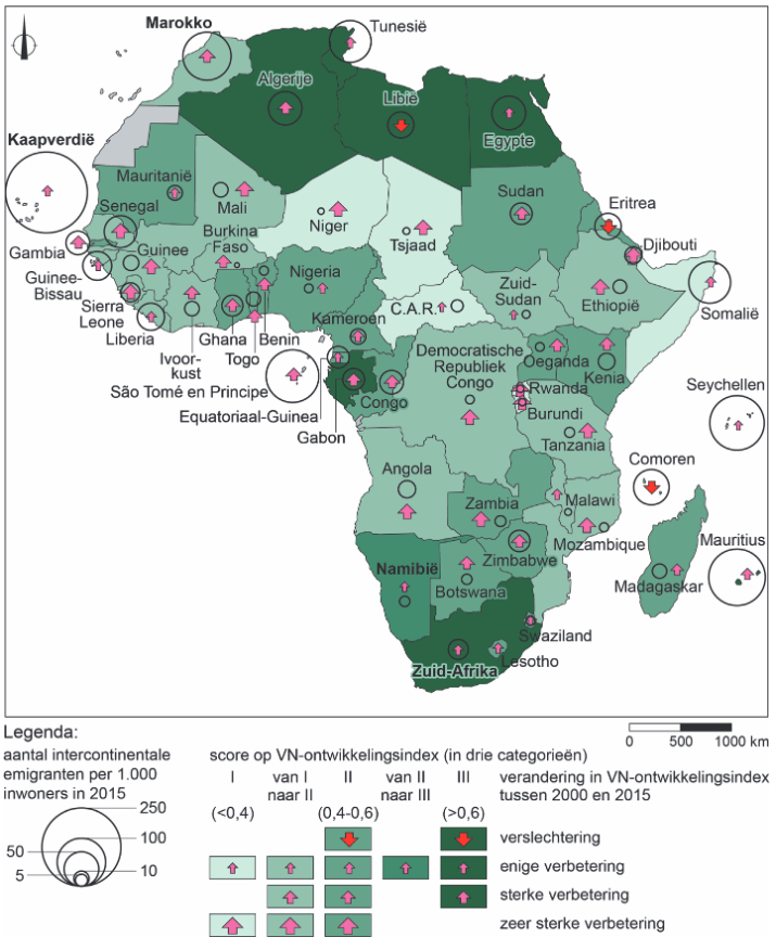 schaal 1: 75 000 000