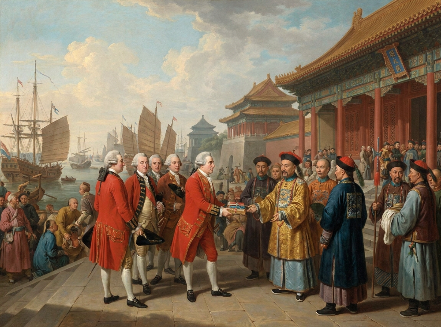 Britse diplomatieke missie naar China 