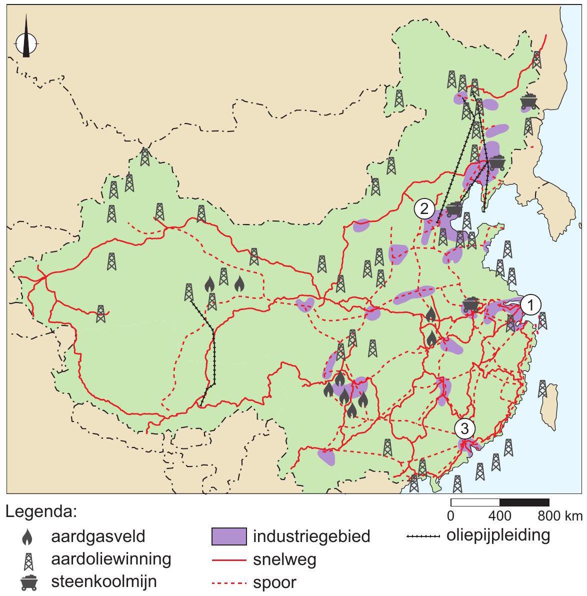 Industriegebieden in China