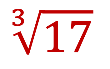 Weergave van een exacte oplossing.