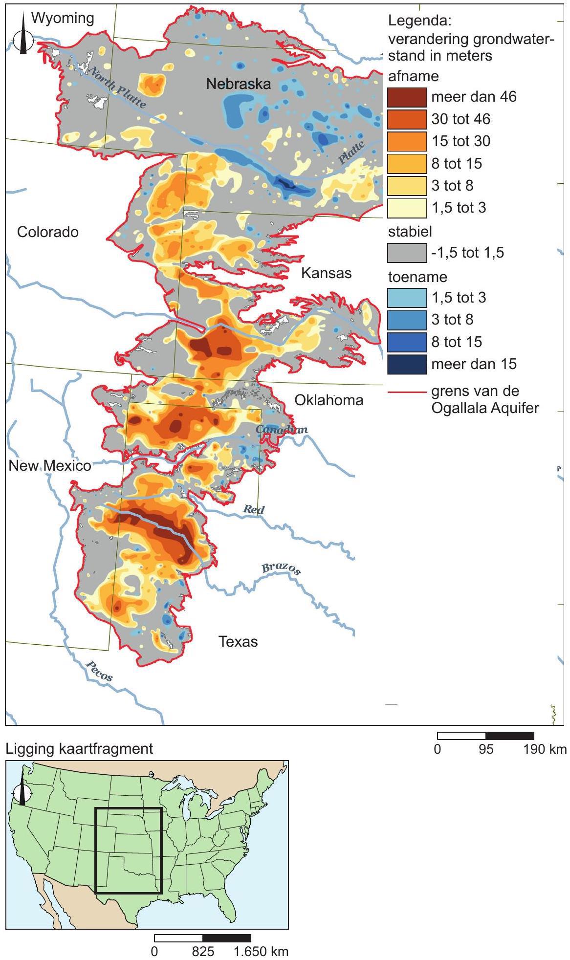 De Great Plains en de Ogallala Aquifer, Verenigde Staten