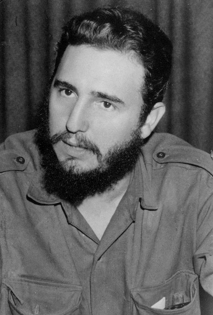Fidel Castro, https://commons.wikimedia.org/wiki/File:Fidel_Castro_1950s.jpg
