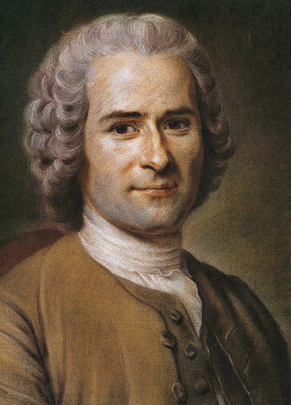 Geschilderd portret van Jean Jacques Rousseau, https://commons.wikimedia.org/wiki/File:Jean-Jacques_Rousseau_(painted_portrait).jpg 