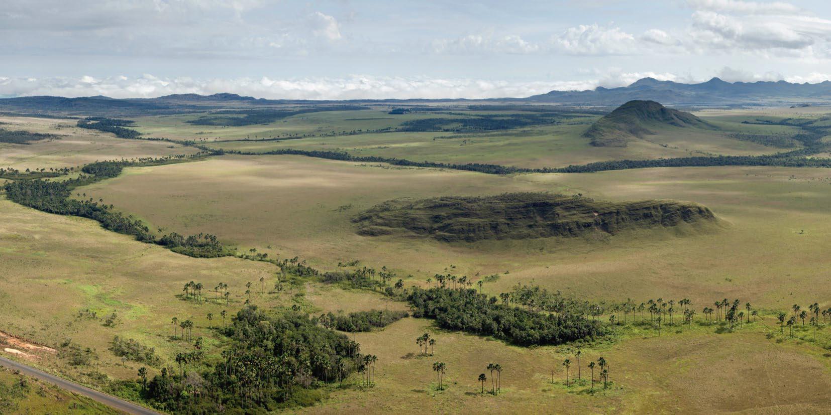 De campo limpo, 200 kilometer ten noorden van Brasília