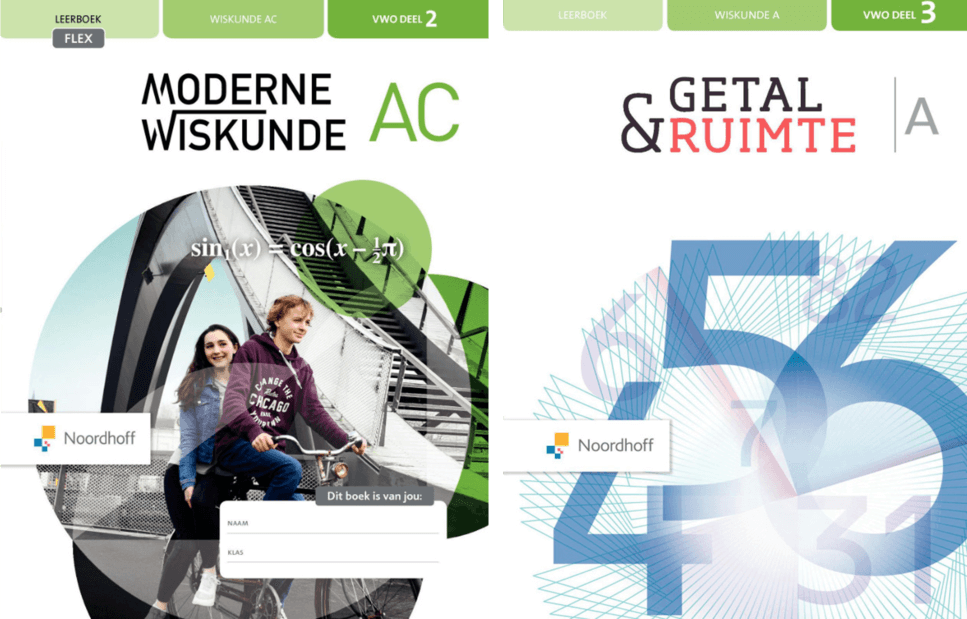 Filmpjes bij boeken van Getal & Ruimte en bij Moderne Wiskunde