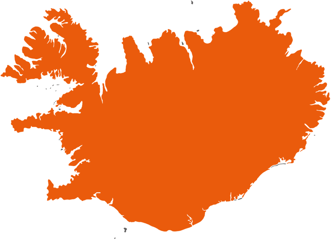 Oppervlakte van IJsland