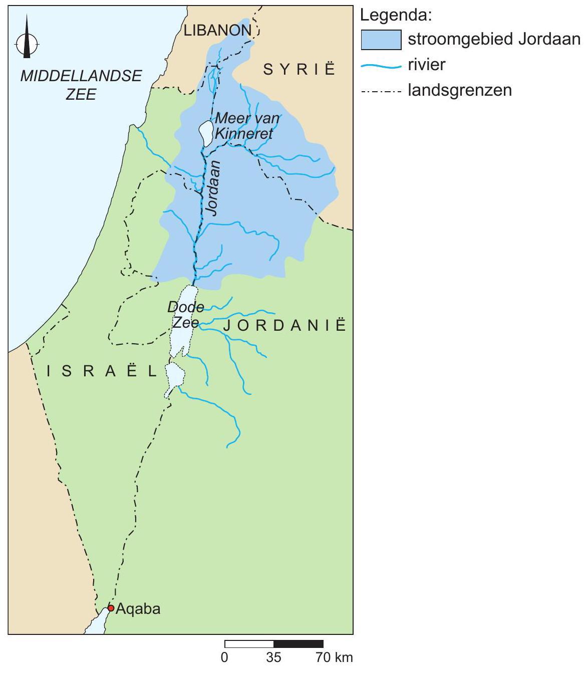 Stroomgebied van de Jordaan