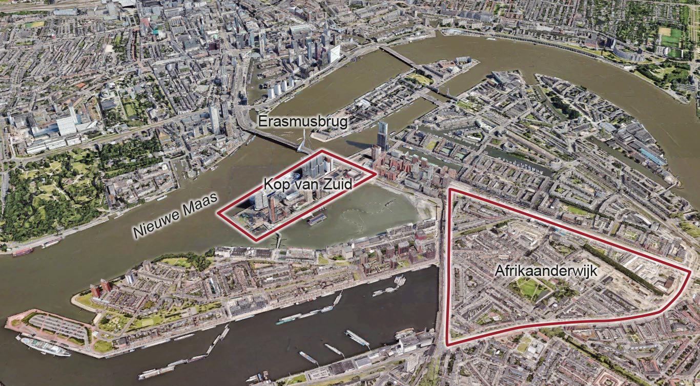 Zuidoever van de Nieuwe Maas, Rotterdam