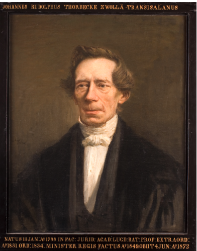 "Portret van Johan Rudolph Thorbecke, hoogleraar Rechtsgeleerdheid te Leiden Icones 234" is licensed under CC BY 4.0. 