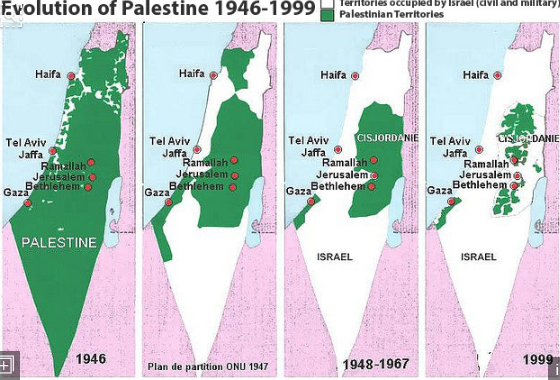 De veranderingen van Palestijns gebied door de jaren heen, https://commons.wikimedia.org/wiki/File:Statul_palestinian_-_etape.png