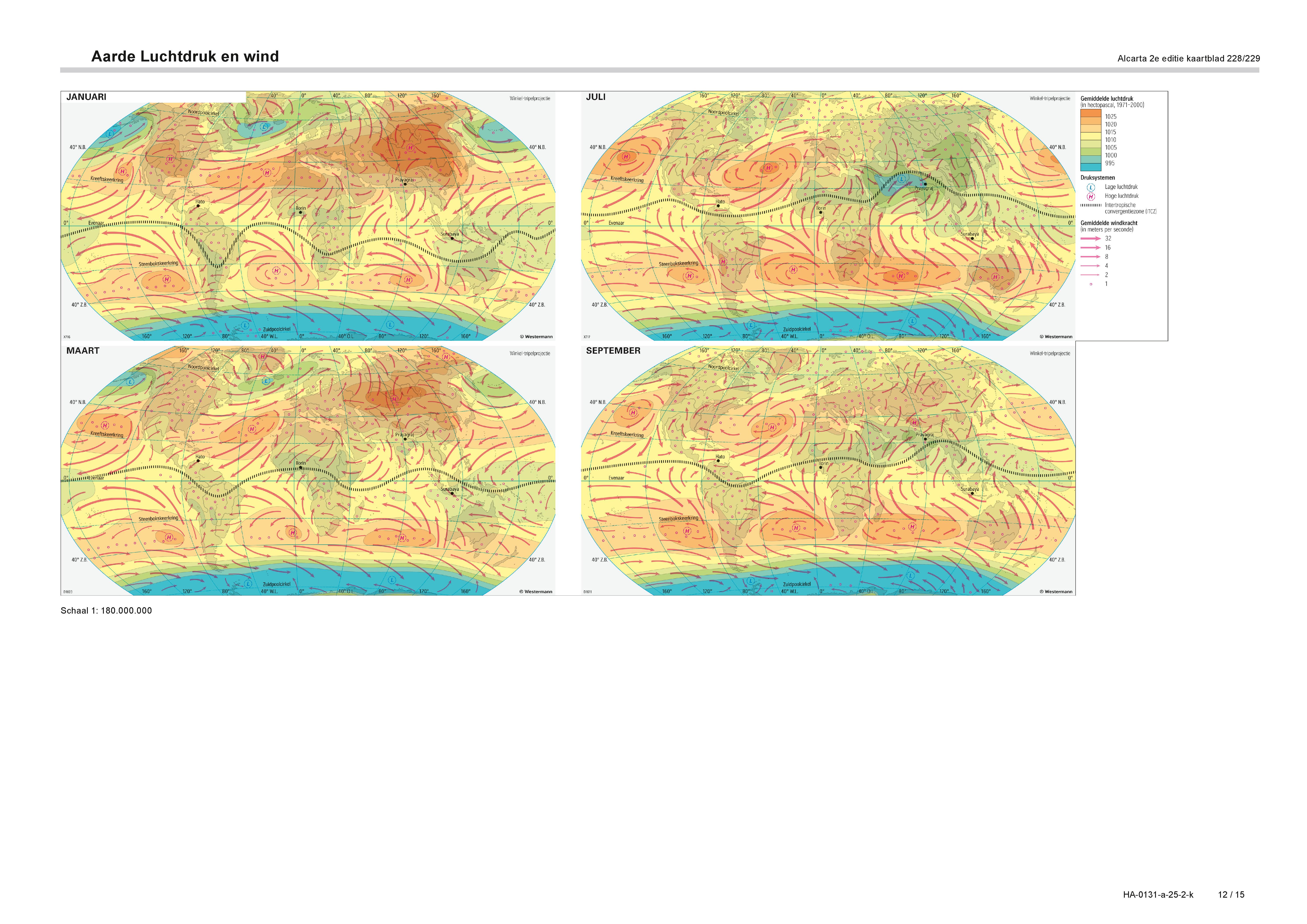 Aarde Luchtdruk en wind
