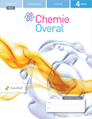 Chemie Overal 5 e editie 4 havo boek indeling