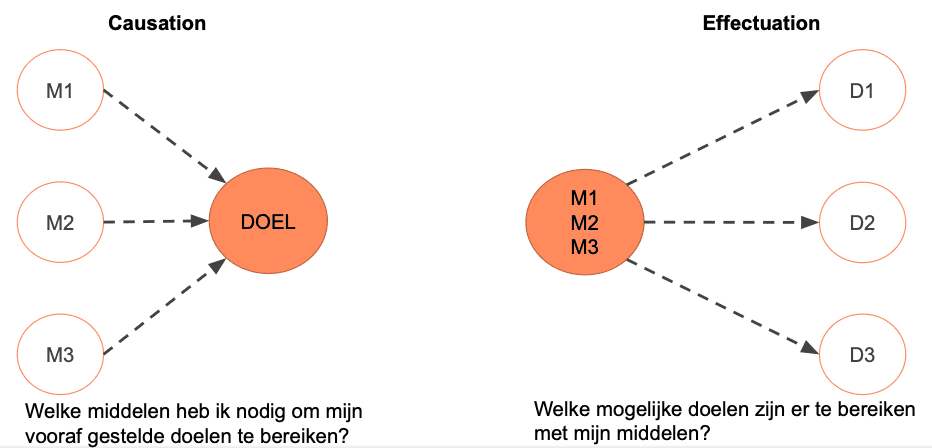 Causation en effectuation