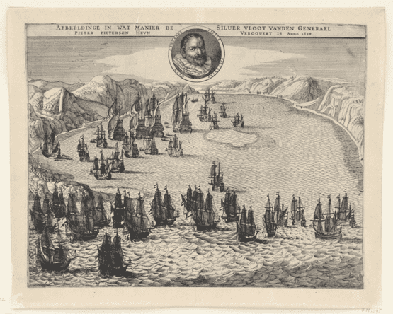 De overwinning op de Spaanse zilvervloot (1628)